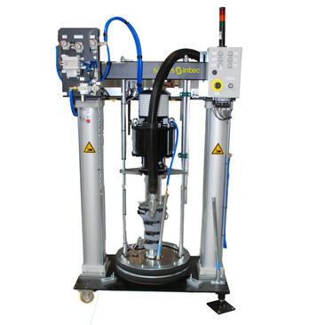 Sames Intec pump station Sames Intec pump station