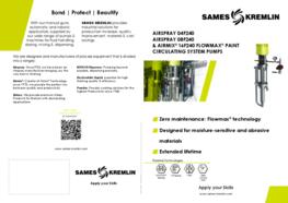 Leaflet 04F240 08F240 16F240 airspray Flowmax® paint pump (English version) Sames