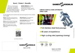 Leaflet ASI 24 Automatic Airless® Spray Gun (English version) Sames