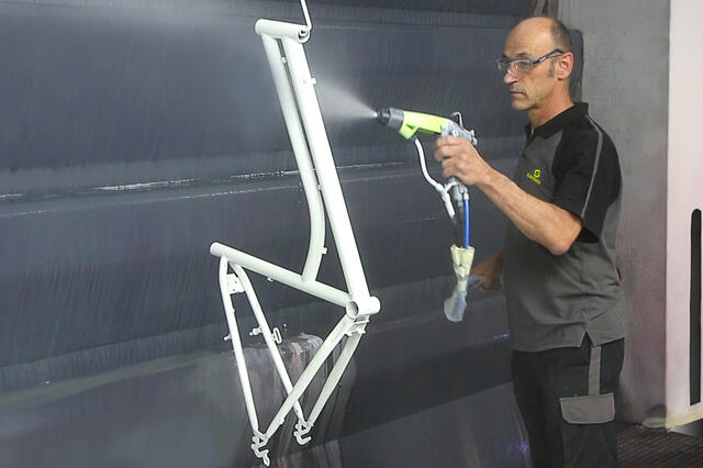 Elektrostatische Airspray-Spritzpistole Elektrostatische Airspray-Spritzpistole